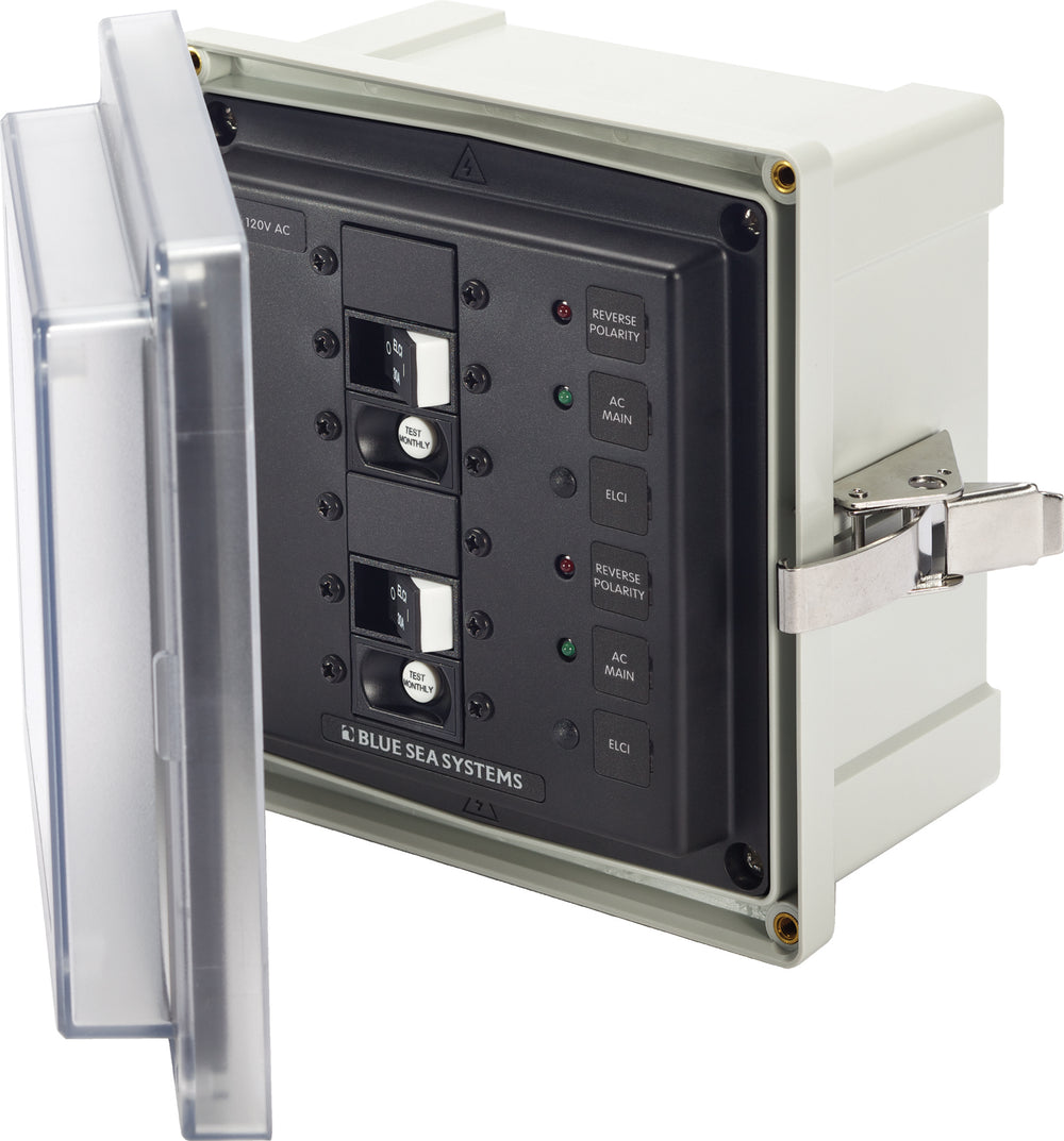 ENCLOSURE SMS PANEL 120VAC ELCI 30A