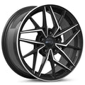 RS11 19X8.5 5X114.3 ET42 CB73.1 GLOSS BLACK MACHINED