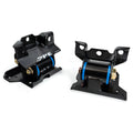 Engine Mount Kit with High-Performance Silicone Bushings - 01-10 GM 6.6L Duramax - 60 Hardness