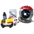 EBC Racing 01-07 Acura RSX Type-S 2.0L Black Apollo-4 Calipers 330mm Rotors Front Big Brake Kit