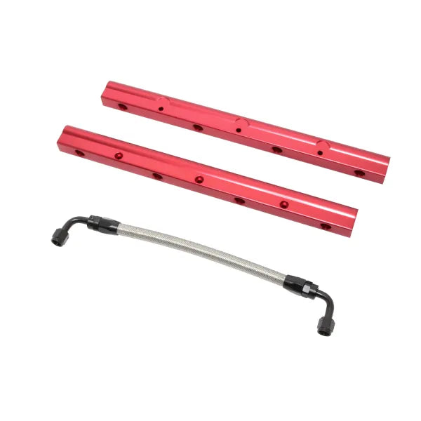 BILLET LS1 FUEL RAIL KIT-SILVER