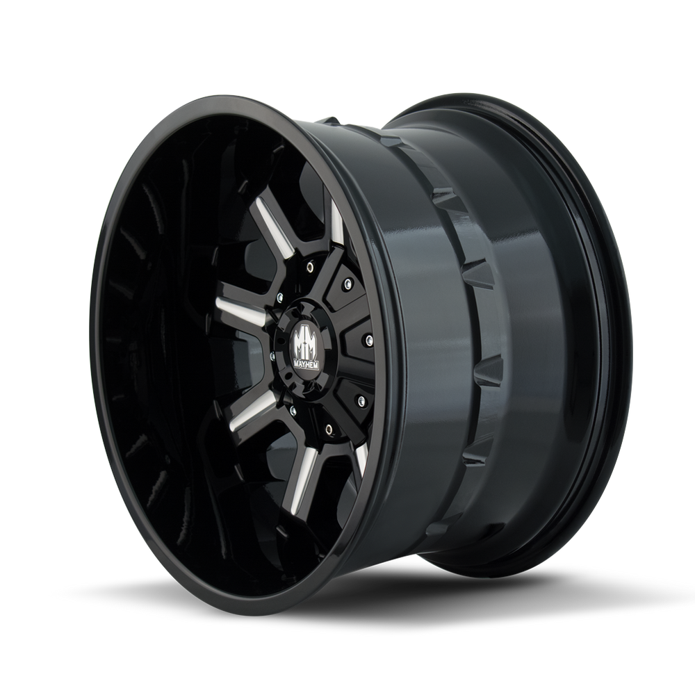 COMBAT (8105) GLOSS BLK/MILLED SPOK