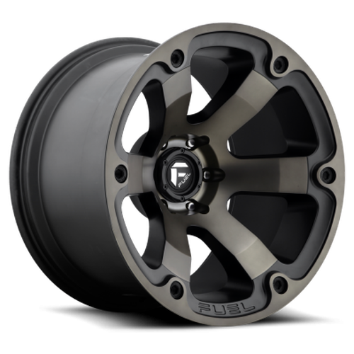 ~(48 lbs. 23X23X12)~ BEAST 20x9 8x170.00 MATTE BLACK DOUBLE DARK TINT (1 mm)