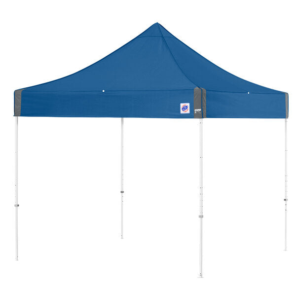 ECLIPSE 8FT(2.5M) STL SHELTER WHITE FRAME & ROYAL BLUE TOP