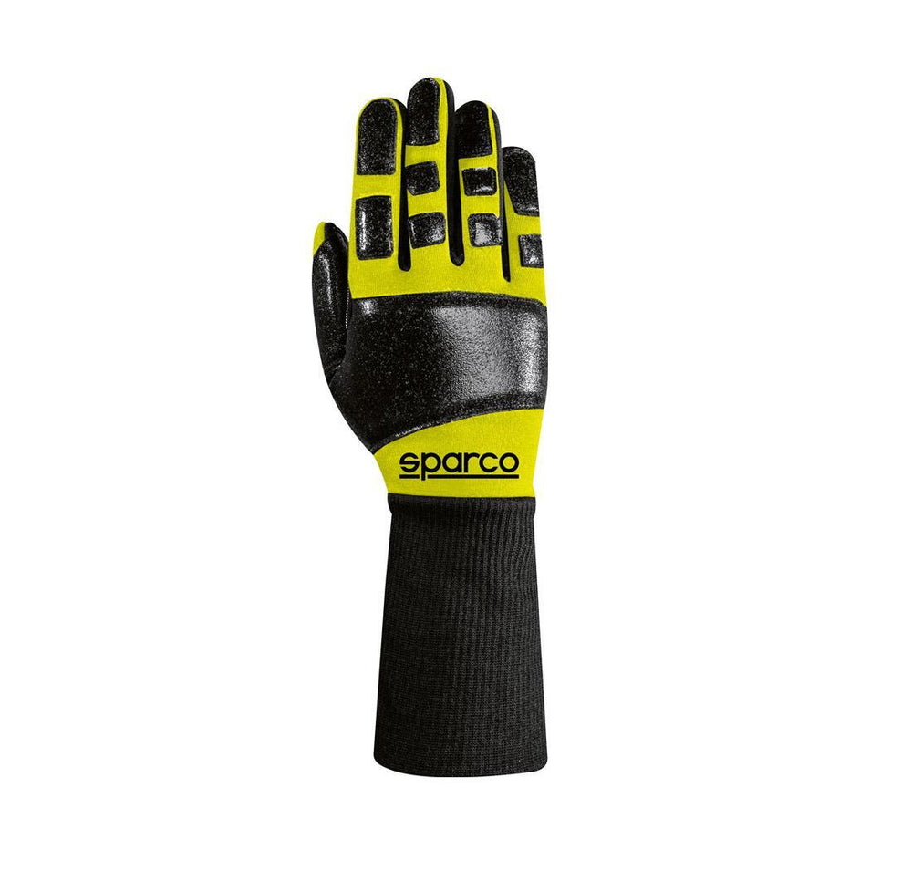 Sparco Glove R-Meca 13 Yel-Fluo