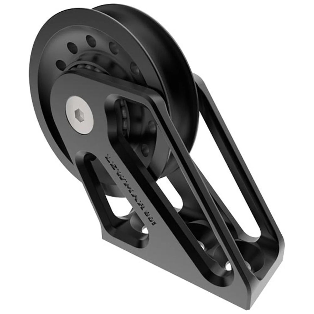 80MM BLOCK FIXED HALYARD BK