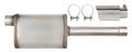 19C 1500 VIOLATOR MUFFLER REPLACEMENT EXHAUST KITTUNES & TIP SINGLE 2.75IN ID/OD 409SS