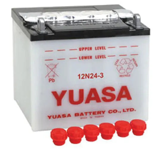 Yuasa 12N24-3 Conventional 12-Volt Battery