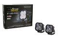 SS3 MAX ABL WHITE DRIVING STANDARD NO BRACKETS (PAIR)