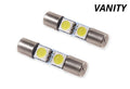 Diode Dynamics 28mm SMF2 LED Bulb - Amber (Pair)