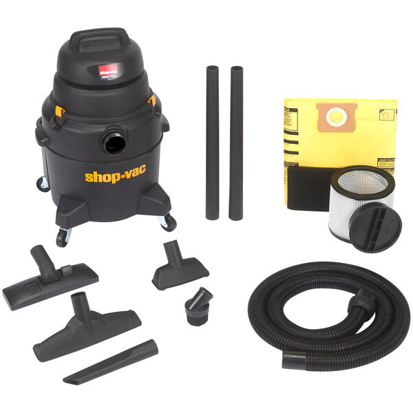 8GAL 6.0 PHP CONTRACTOR WET/DRY VACUUM DELUXE 1.5IN CLEANING TOOLS