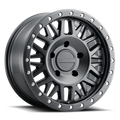 Aluminum Wheels 17x8.5 Ryno 951B Satin Black 18 Offset 6 on 135 Bolt Pattern 87.1 Bore Raceline