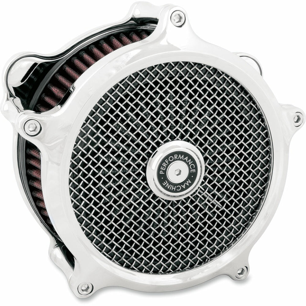 Performance Machine 23-Up CVO, 2024 Touring Super Gas Air Cleaner - Chrome