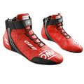 OMP ONE EVO X SHOES MY2024 FIA 8856-2018 RED SIZE 39