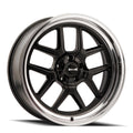 RIDLER 610 MATTE BLACK POLISHED 17X7 5-114.3 0MM 83.82MM