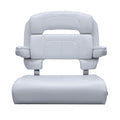 BENCH SEAT, 40" CAPRI DELUXE WHITE