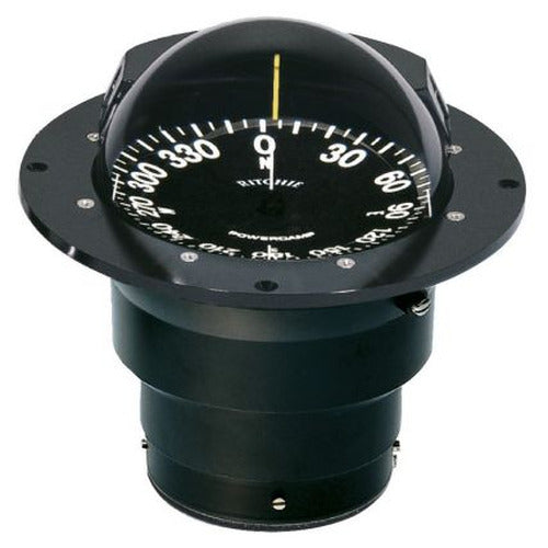 COMPASS, FLUSH MNT, 5" DIAL, BLACK