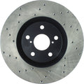Sport Axle Pack; Drilled; Front w/BL