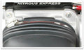 Nitrous Express - Dry, Single Entry Billet Crossbar Plate System, 100-500Hp (4500 Flange) W/ 10Lb Bottle - 66147-10