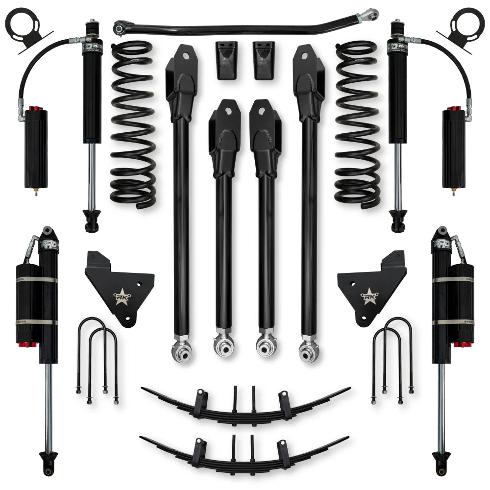 13C RAM 3500 HD 4X4 3.5IN X FACTOR SYSTEMW/ FCD SHOCKS FRONT AND REAR LIFT KIT