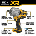 20V MAX XR BRUSHLESS CORDLESS 3/4IN HIGH TORQUE IMPACT WRENCH TOOL ONLY