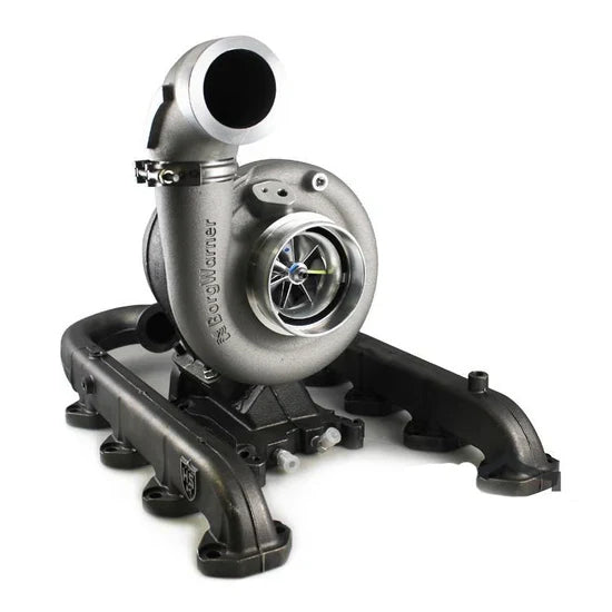 ~(120 lbs. 37X36X14)~ 11-15 Ford Powerstroke 6.7 SX-E Turbo Kit Black