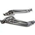 2011-2023 MUSTANG GT 5.0 1-7 8 LONG TUBE HEADERS (POLISHED SILVER CERAMIC)