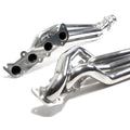 2011-2023 MUSTANG GT 5.0 1-7 8 LONG TUBE HEADERS (POLISHED SILVER CERAMIC)