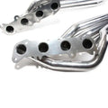 2011-2023 MUSTANG GT 5.0 1-7 8 LONG TUBE HEADERS (POLISHED SILVER CERAMIC)