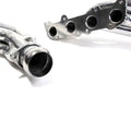 2011-2023 MUSTANG GT 5.0 1-7 8 LONG TUBE HEADERS (POLISHED SILVER CERAMIC)