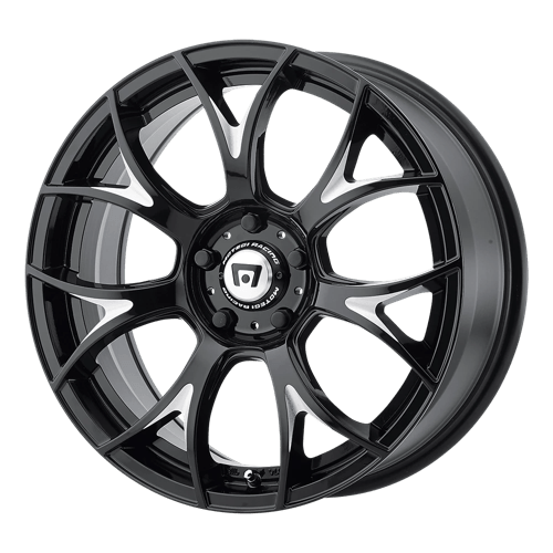 MR126 19X8.5 5X4.25 G-BLK MILL 40MM