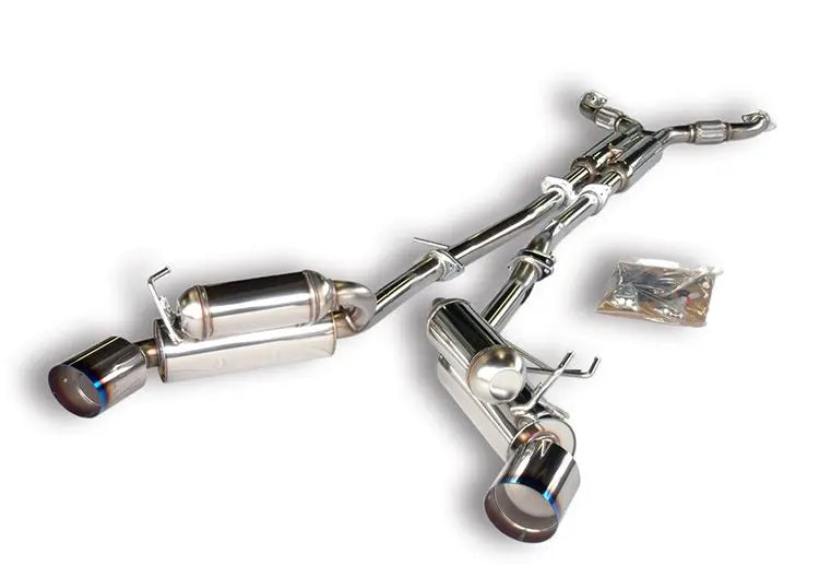 HKS RACING MUFFLER EVO 8/9 (2003-06); Titanium muffler and tip with SUS304 piping Includes O2 senso