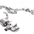 Audi RS6 C8 Brushed Free Flow Pipes