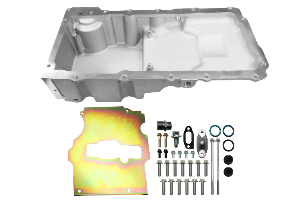 LS SWAP OIL PAN ULTRA LOW PROFILE 6.10 QTS W/ FILTER CAPACITY SATIN