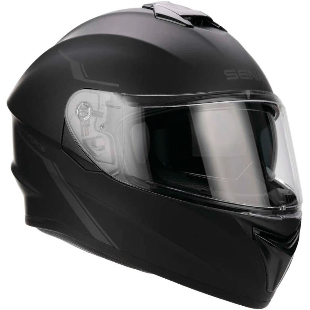 Sena Technologies Outforce Full Face Bluetooth Helmet Matte Black - Medium