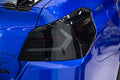 15C SUBARU WRX STI EVOLUTION TAIL LIGHTS SMOKED LENS BLACK BASE WHITE BAR
