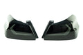 15C SUBARU WRX STI EVOLUTION TAIL LIGHTS SMOKED LENS BLACK BASE WHITE BAR
