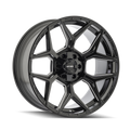 MAYHEM VANQUISH 8119 GLOSS BLACK MILLED 20X9 5-127/5-139.7 0MM 78.1MM
