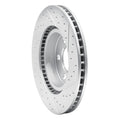 DFC 99-04 Ford Expedition Front Left Drilled & Slotted Geoperformance Rotor