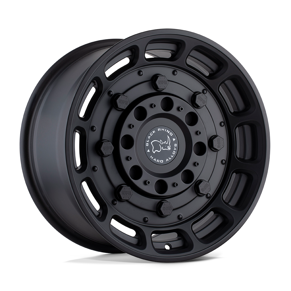 WARTHOG 17X8.5 6X5.5 0MM MATTE BLACK