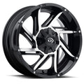 AR172 16X10 6X5.5 S-BLK -25MM