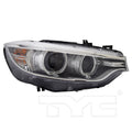 1420 BW 4 SERIES HID W/ AFS HEAD LIGHT ASSY RH