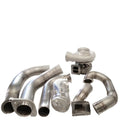 No Limit Fabrication 6.7 PowerStroke Compound Turbo Kit Precision Ball Bearing 85 86 w 1.12 A R 2011 - 2016
