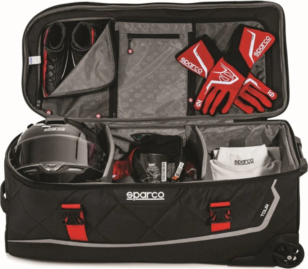 Sparco Tour Bag Martini-Racing Black/Silver