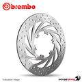 Brembo OE 84-96 BMW K75 750CC/90-96 BMW K75 RT 750CC 285x4mm Brake Disc - Front Fixed