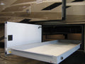 FULLY ASSEMBLED 60% EXTENSION 1 WAY 23INX36IN CARGO TRAY WITH CARPET