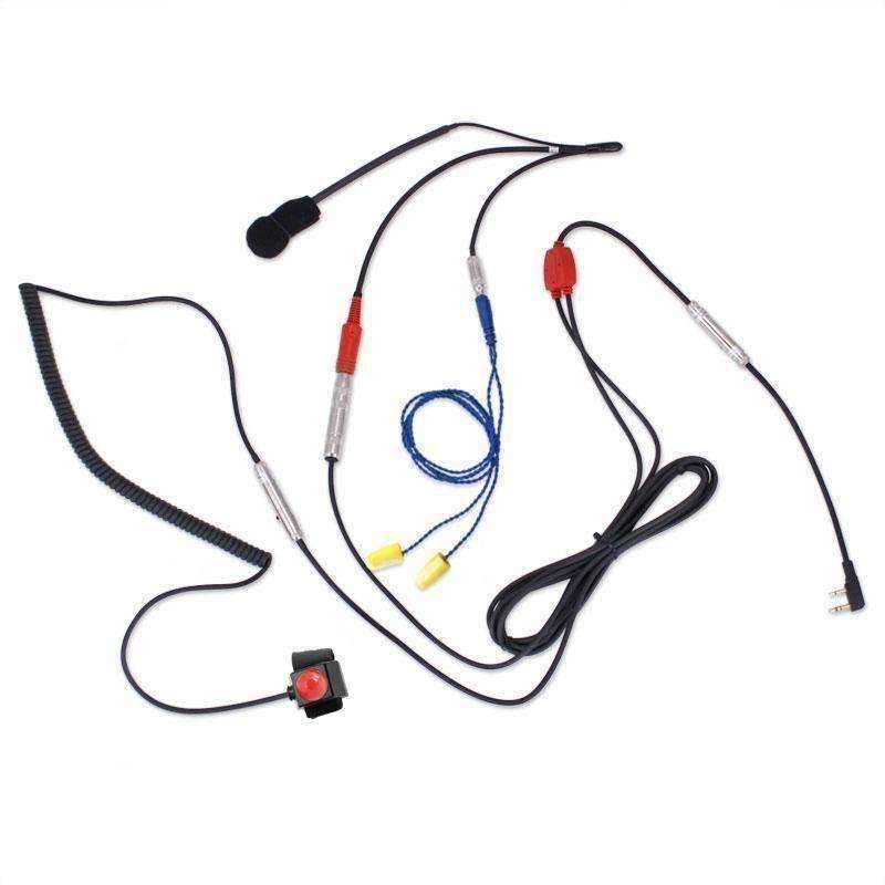 Rugged Radios NASCAR 3C Driver Comm Kit for Rugged Kenwood Motorola Radios Rugged / Kenwood