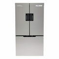 SUNRISE 15 CU FT 12V DC REFRIGERATOR STAINLESS STEEL PCM W/WATER DISPENSER