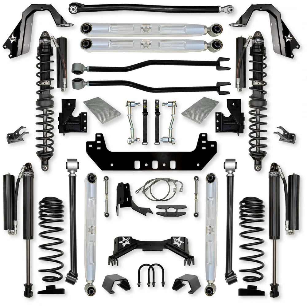 19C WRANGLER JT 4.5IN SILVERBACK PRO ELITE COIL OVER SYS W/ PB+J LOWER ARMS FRO