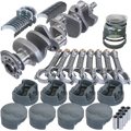 Eagle Chevy 400 3.750in Crank 6.000in I-Beam Rods -5cc Flat Top 4.125in Pistons Rotating Assembly